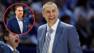 Kentucky is reportedly interested in BYU basketball coach Mark Pope to succeed John Calipari after his 15-season run.