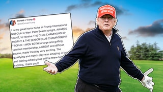 Donald Trump Club Champion Golfer
