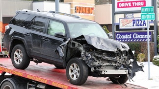 A car crashed straight through a Dunkin' window this week, prompting the greatest post-crash interview of all time from a 15-year-old. 