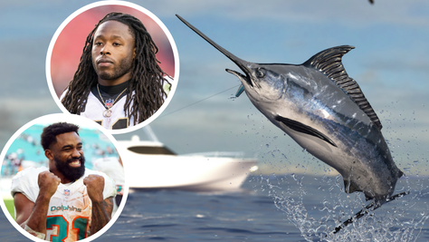 Alvin Kamara And Raheem Mostert Win Sport Fishing Competition, Jameis Winston Interviews The Fish