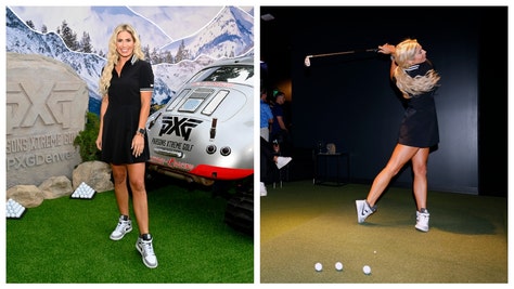 Golf Influencer Karin Hart Pulls A Paige Spiranac By Donning A Masters Green Jacket & Nothing Else