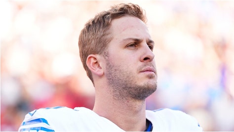 Detroit Lions QB Jared Goff wants the media to stop focusing on the negativity. He shared some comments about the state of the media. (Credit: Getty Images)