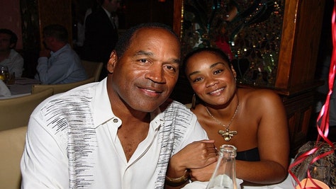 O.J. SIMPSON AND HIS DAUGHTER