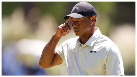 You know what they say? It ain't a Masters moving day until Tiger Woods starts to wince in pain somewhere in the middle of the first 9.