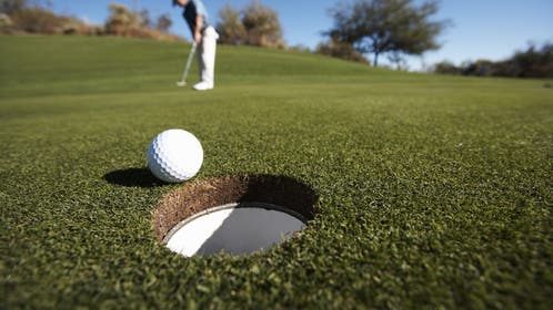 An insane golf course meltdown was captured on film and is going viral on the internet. (Credit: Getty Images)