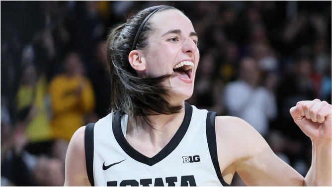 Caitlin Clark set social media on fire after beating LSU. (Credit: Getty Images)