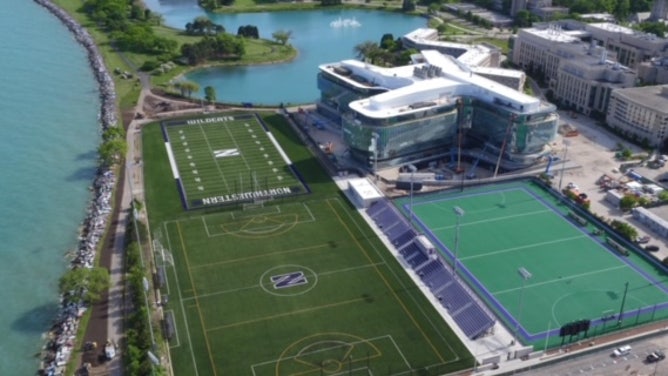 Northwestern will play a majority of its home football games for the next two seasons at their practice facility