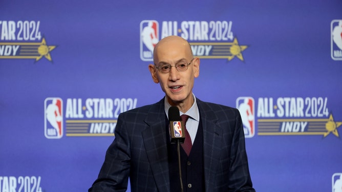 NBA commissioner Adam Silver delivered a lifetime ban to former Toronto Raptors forward Jontay Porter for gambling on NBA games (Photo: Trevor Ruszkowski-USA TODAY Sports)