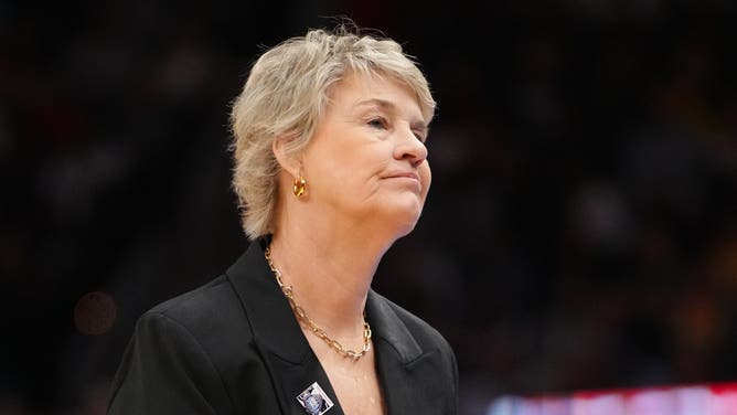 Iowa head women's basketball coach Lisa Bluder still won't say whether she thinks transgender women (biological men) should be allowed to compete in NCAA Women's Basketball.