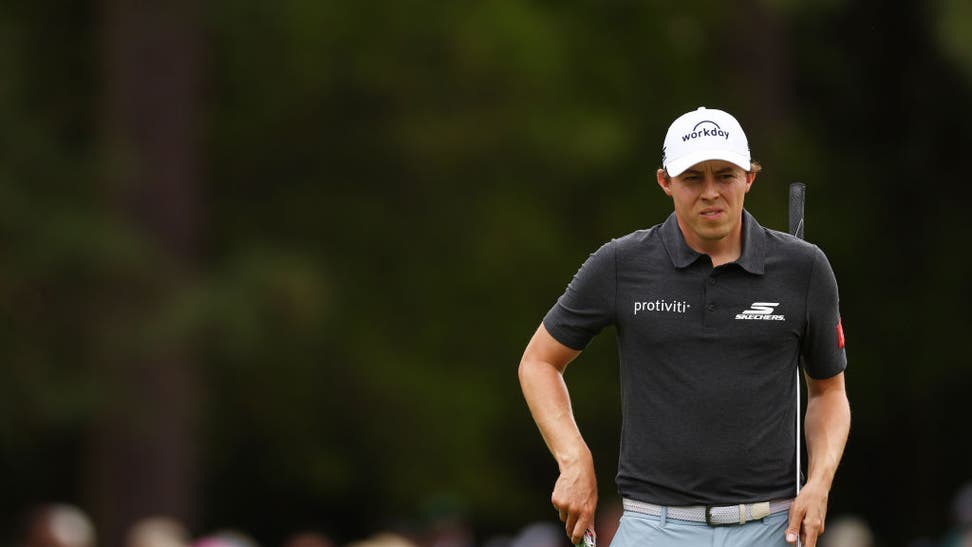 Matt Fitzpatrick Is Whining About His Clubs Again, This Time At The Masters