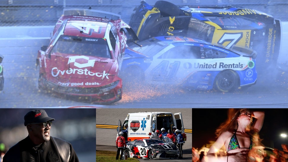 Erik Jones wrecked so hard at Talladega it reminded NASCAR fans of Dale Earnhardt, which is never a good thing.