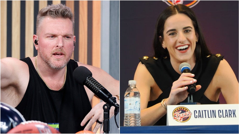 Will Caitlin Clark regularly appear on "The Pat McAfee Show"? She teased it during a funny exchange. (Credit: Getty Images)