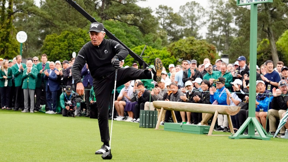 Gary Player Shares Patriotic Message Ahead Of Ceremonial Tee Shot At The Masters