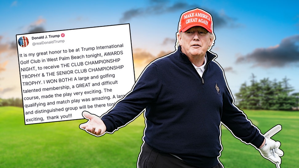 Donald Trump Club Champion Golfer