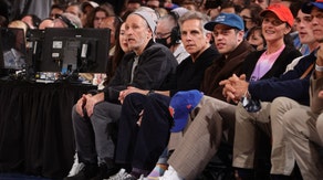 Knicks celebrity row
