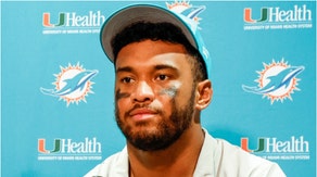 Miami Dolphins QB Tua Tagovailoa shocked the internet with his new appearance. Check out what he looks like and the reactions. (Credit: Getty Images)