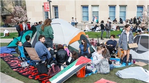 Protesters lay siege to the University of Wisconsin. (Credit: Getty Images)