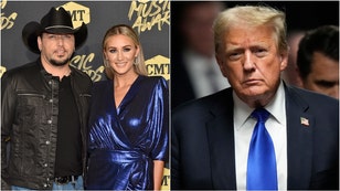 Jason Aldean and wife defend Trump after guilty verdict. (Credit: Getty Images)