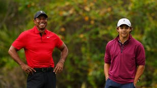 Tiger Woods And A Fellow Masters Champion Follow Their Sons At Junior Tournament