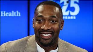 Gilbert Arenas revealed he spends a shocking amount of money on Uber Eats every month. How much money does he spend? (Credit: Getty Images)