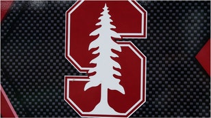 Stanford students sing the national anthem with pride during party. (Credit: Getty Images)