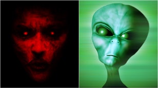Angel Kenmore believes what he thought was an alien might actually have been a demon. What is the truth of the alleged Las Vegas alien sighting? (Credit: Getty Images)