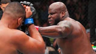 UFC Fighter Derrick Lewis Moons Crowd, Throws Cup At Reporters