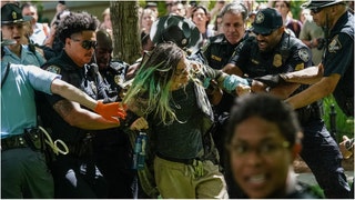 Video shows Emory students training to protest. (Credit: Getty Images)