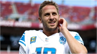 NFL fans had plenty of funny reactions to Detroit Lions QB Jared Goff getting a huge extension. Check out the best reactions. (Credit: Getty Images)