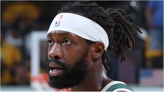 Milwaukee Bucks guard Patrick Beverley is getting crushed for the way he treated ESPN reporter Malinda Adams. Watch a video of the interaction. (Credit: Getty Images)