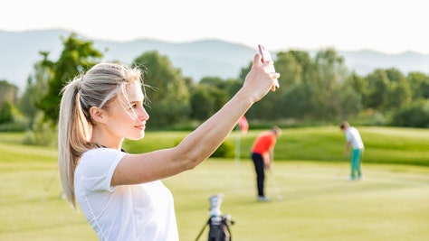 Golfer Grace Charis, perhaps the only true rival to Paige Spiranac, stands strong with Scottie Scheffler. 