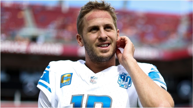 NFL fans had plenty of funny reactions to Detroit Lions QB Jared Goff getting a huge extension. Check out the best reactions. (Credit: Getty Images)