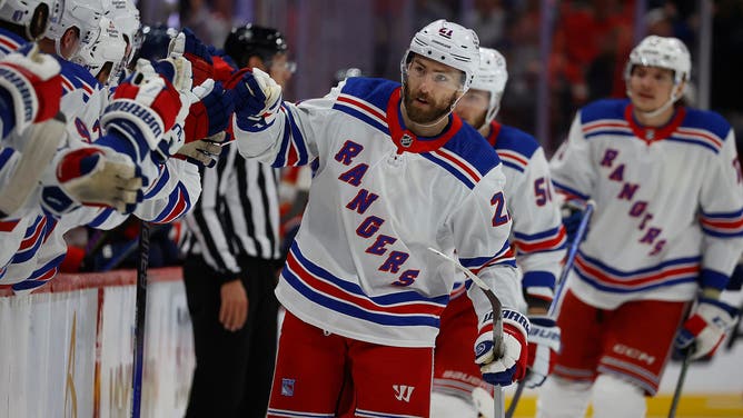 New York Rangers forward Barclay Goodrow has helped turn around the Eastern Conference Final against the Florida Panthers.