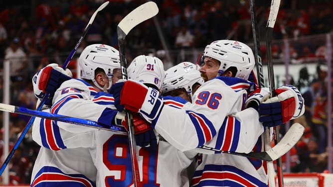 The New York Rangers-Florida Panthers Eastern Conference Final in the Stanley Cup Playoffs is drawing massive television ratings through three games. 