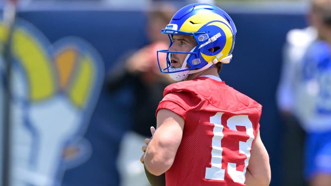 Los Angeles Rams GM Les Snead says quarterback Stetson Bennett, who is back with the team, needed some time away from football.