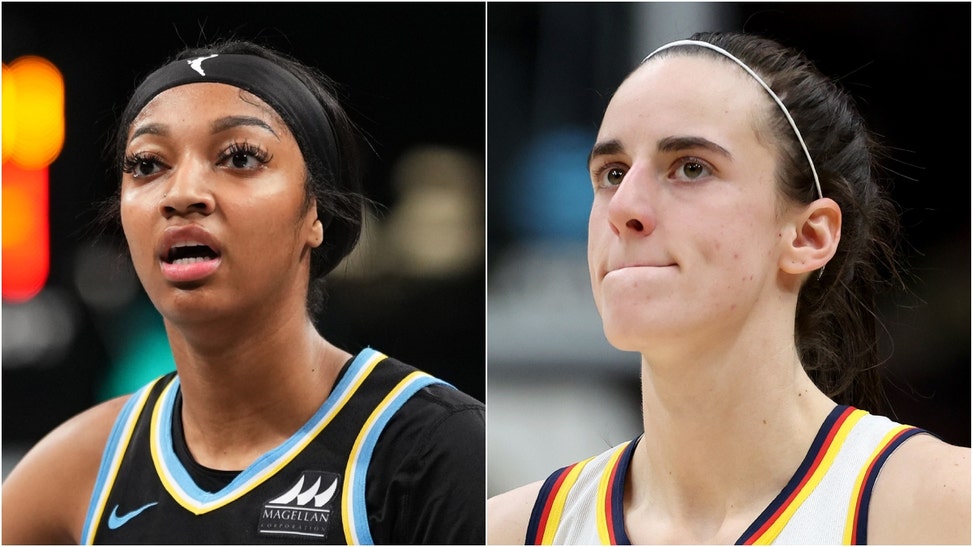 Social media is dragging Angel Reese for taking a stupid shot at Caitlin Clark. She ended up deleting the tweet. What are people saying? (Credit: Getty Images)