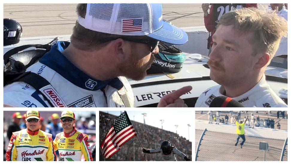 Brad Keselowski finally won again in NASCAR, but angry Ryan Blaney and a heated pit road exchange stole the show. 