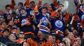 edmonton oilers fan flashes her boobs during win over dallas stars