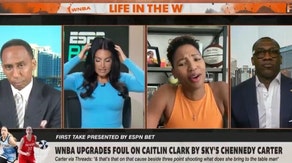 Things got personal on First Take this morning over Caitlin Clark and the ESPN show quickly went south. 