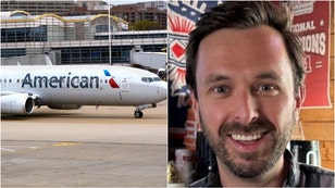 David Hookstead explains awful experience with American Airlines. (Credit: Getty Images and David Hookstead)