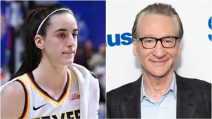 Charlamagne tha God credits Caitlin Clark's race for her success in the WNBA during interview with Bill Maher. (Credit: Getty Images)