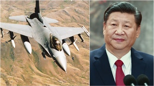 Jason Cooper talks about China's military technology. (Credit: Getty Images)