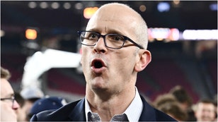 UConn basketball coach Dan Hurley will get free wings for life at deciding to stay with the Huskies. What are the terms of the deal? (Credit: Getty Images)