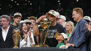 Joe Mazzulla Wears 'But First Let Me Thank God' Shirt After Celtics Win Title