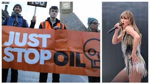 TAYLOR SWIFT JUST STOP OIL ACTIVISTS