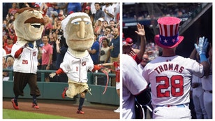 WASHINGTON NATIONALS MASCOTS