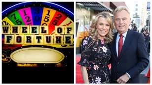 WHEEL OF FORTUNE VANNA WHITE PAT SAJAK