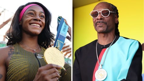Cannabis Enthusiast Snoop Dogg Showed Up To Support Sha'Carri Richardson At Olympic Trials