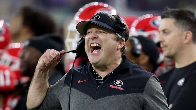 Kirby Smart (Photo by Sean M. Haffey/Getty Images)