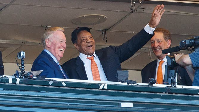 Vin Scully Willie Mays